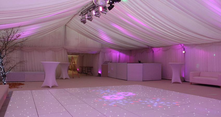 Clearspan Marquee - Interior