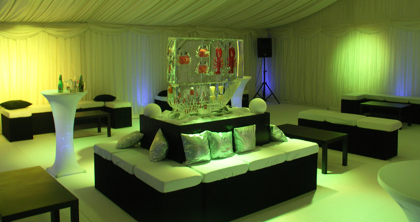 Corporate Marquee Lounge