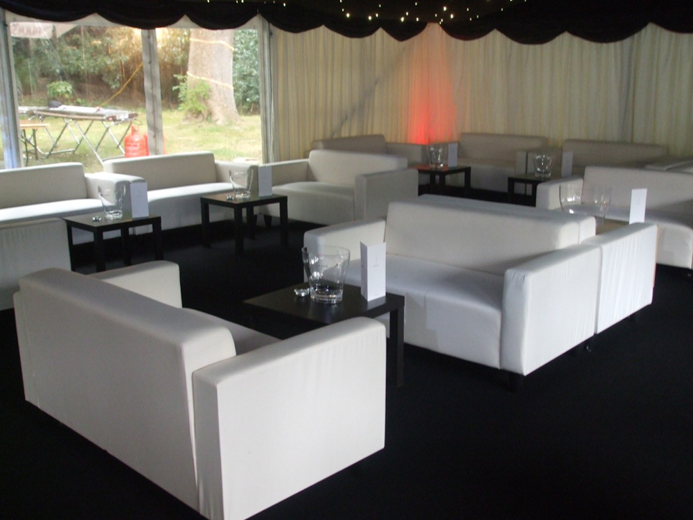 Corporate Event Marquee - Lounge