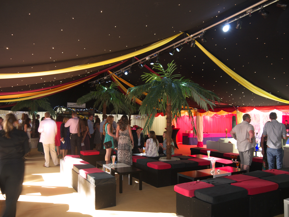 Corporate Event Marquee - Lounge 2
