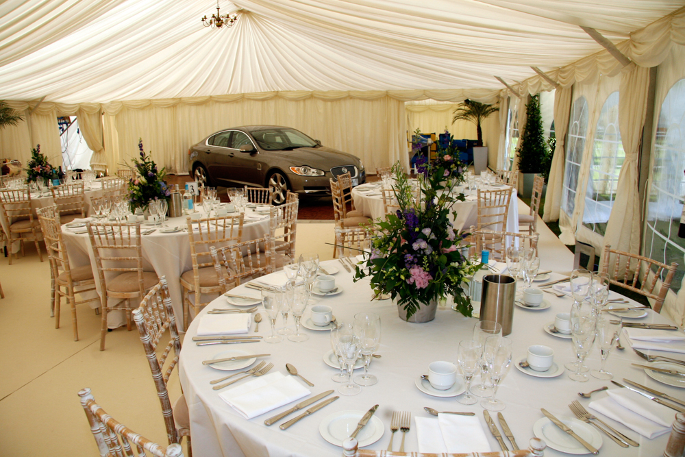 Corporate Event Marquee - Car Sales 1